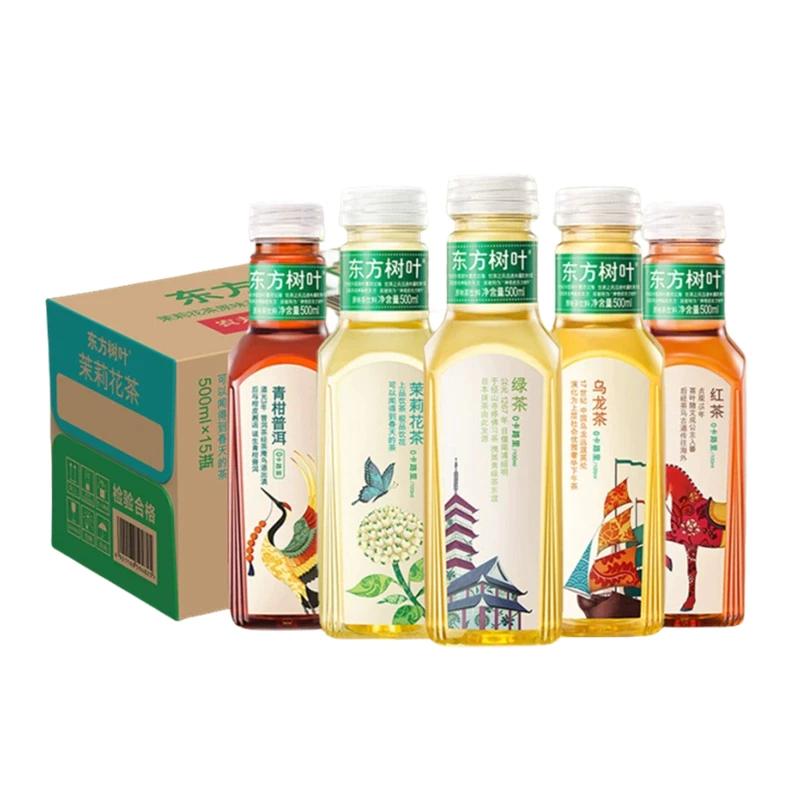 东方树叶茶饮500ml*15瓶整箱oriental leaf tea drink 0 sugar 0 fat full box 500ml*15 bottles 东方树叶茶饮500ml*15瓶整箱oriental leaf tea drink 0 sugar 0 fat full box 500ml*15 bottles