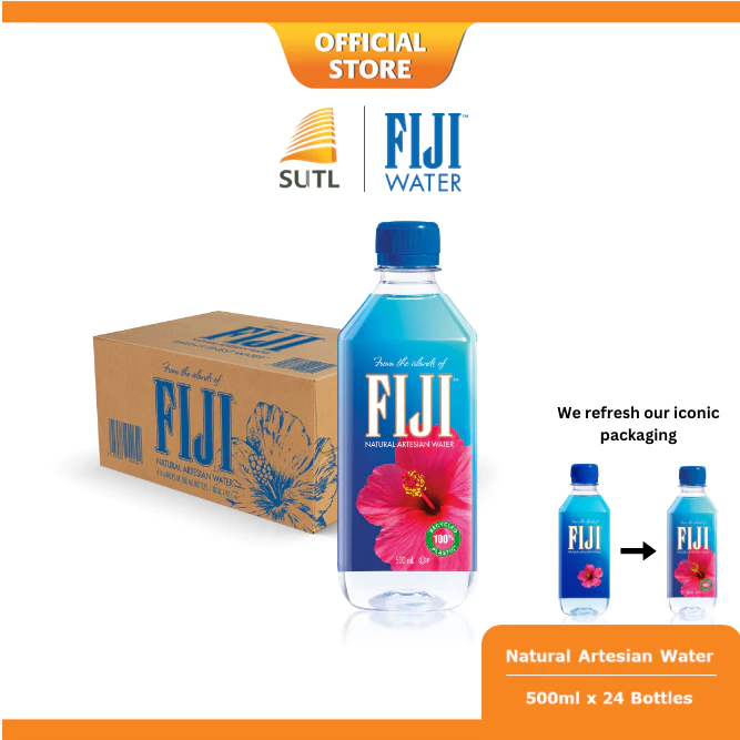fiji natural artesian water 500ml x 24 bottles fiji natural artesian water 500ml x 24 bottles