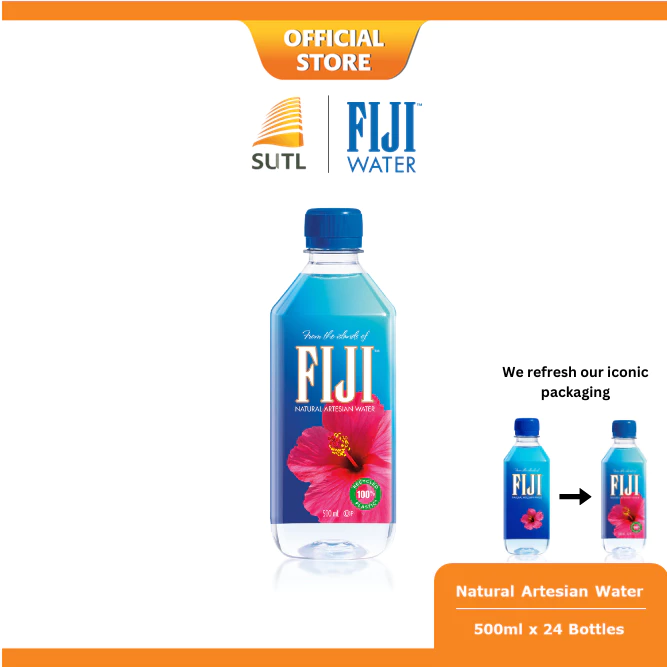 fiji natural artesian water 500ml x 24 bottles fiji natural artesian water 500ml x 24 bottles