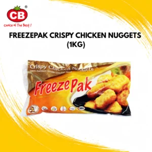 freezepak crispy chicken nugget 1kg | fried food | finger food | fried nugget